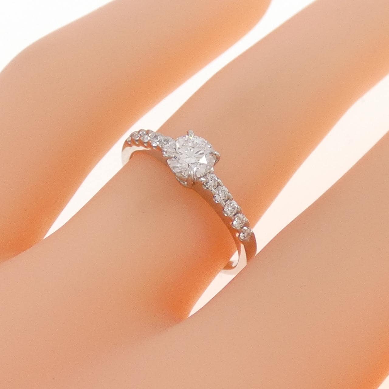 ミキモト ダイヤモンド リング 0.35CT