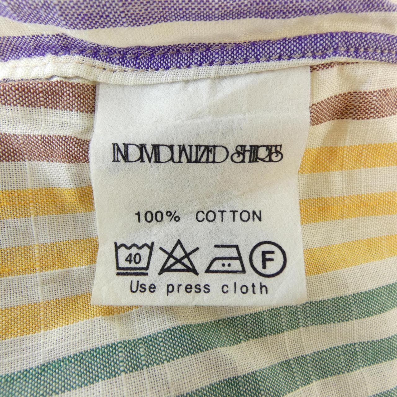 インディビジュアライズシャツ INDIVIDUALIZED SHIRT シャツ