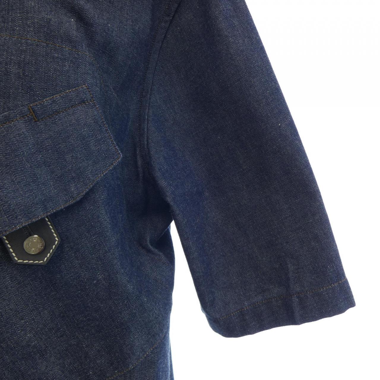 エルメス HERMES *41-5620 S／Sシャツ