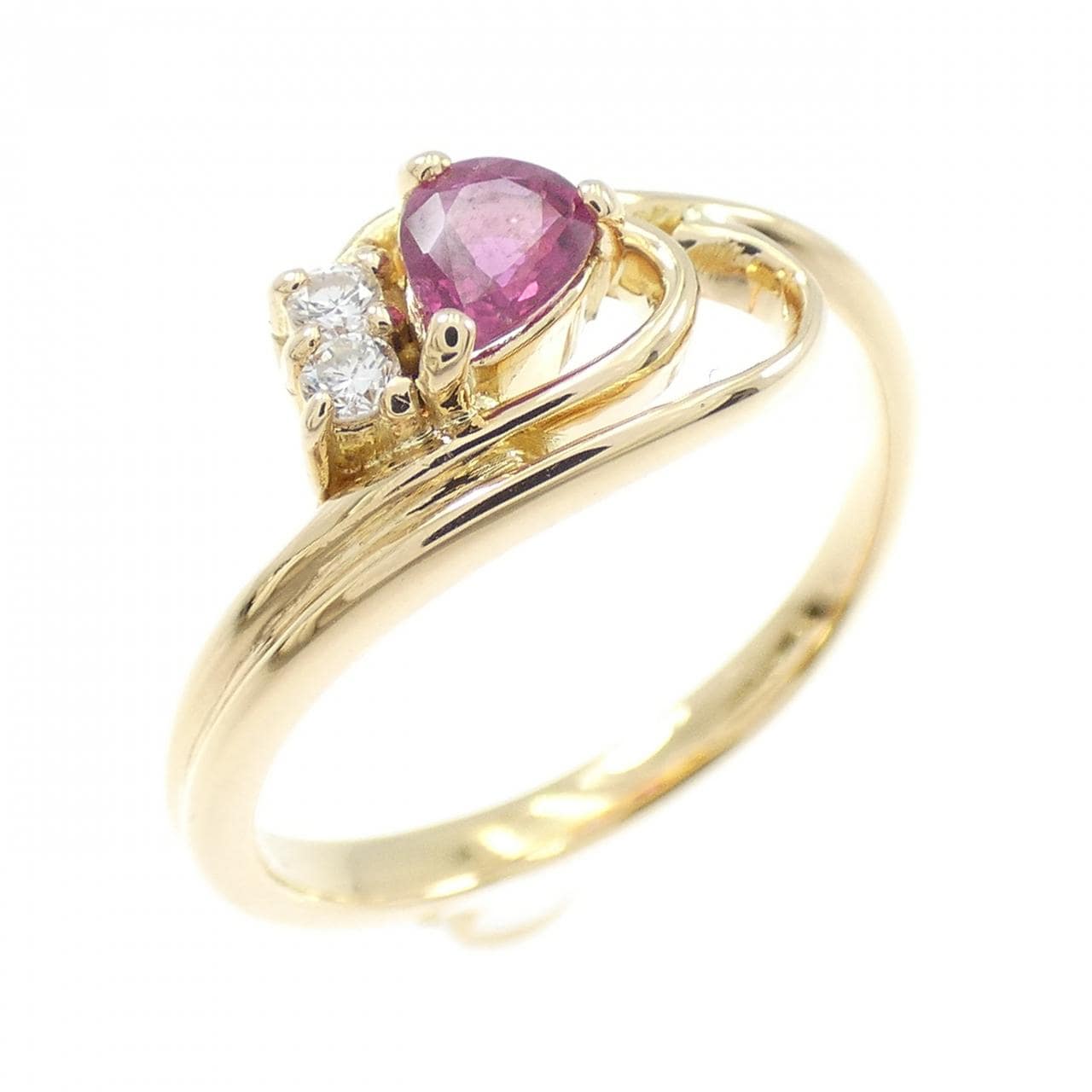 750YG ルビー リング