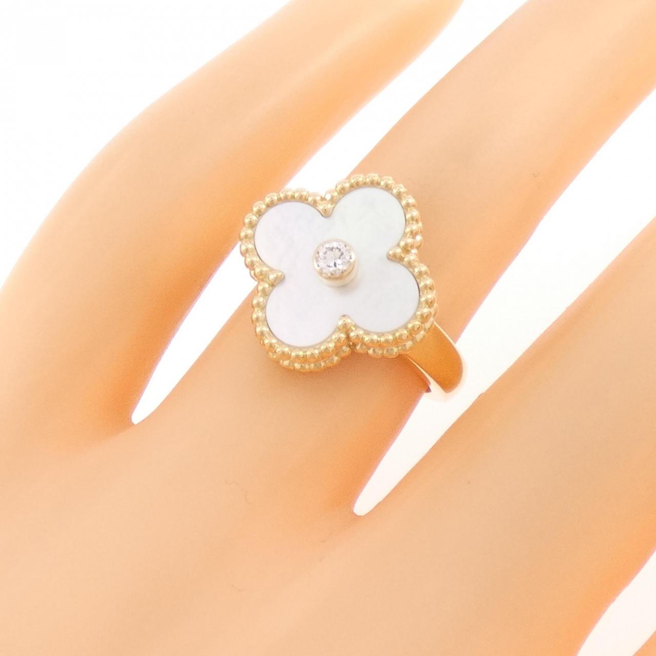 ヴァンクリーフ&アーペル ヴィンテージアルハンブラ リング