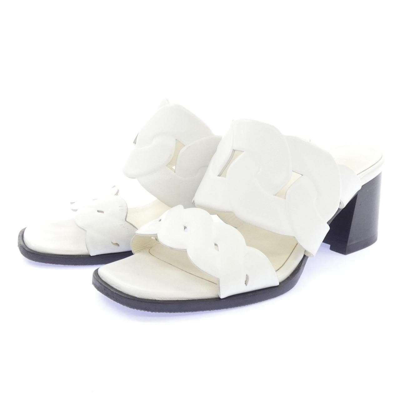エルメス HERMES ギャビー シェーヌグルメット シェーヌトルサード 231131Z サンダル