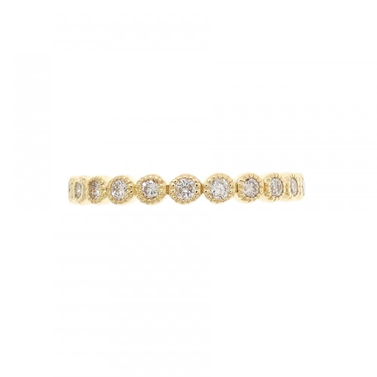 K18YG ダイヤモンド リング 0.20CT