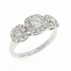 PT950 ダイヤモンド リング 0.60CT