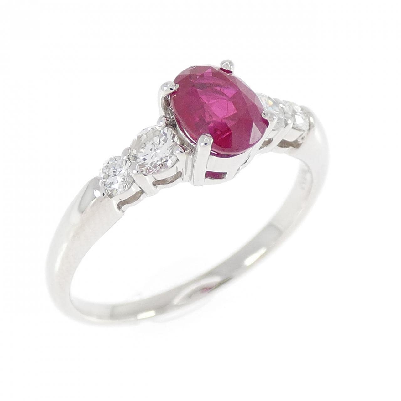PT900 ルビー リング 1.03CT