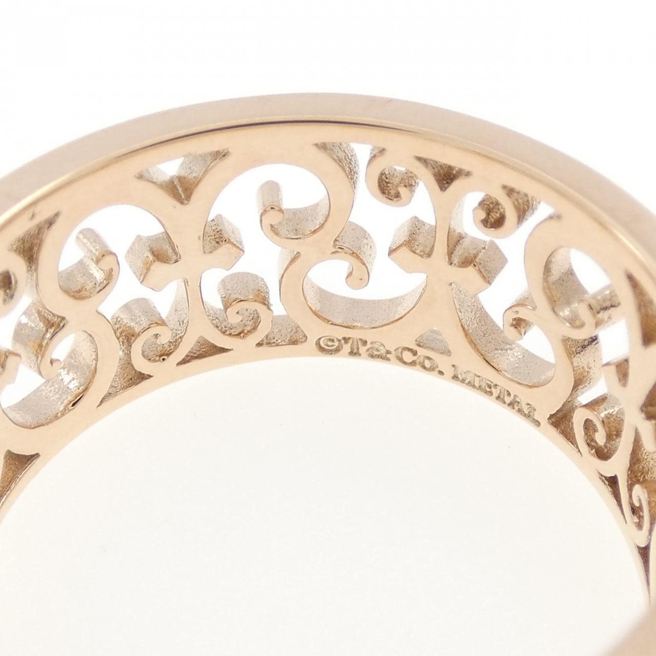 ティファニー エンチャント ワイドリング リング