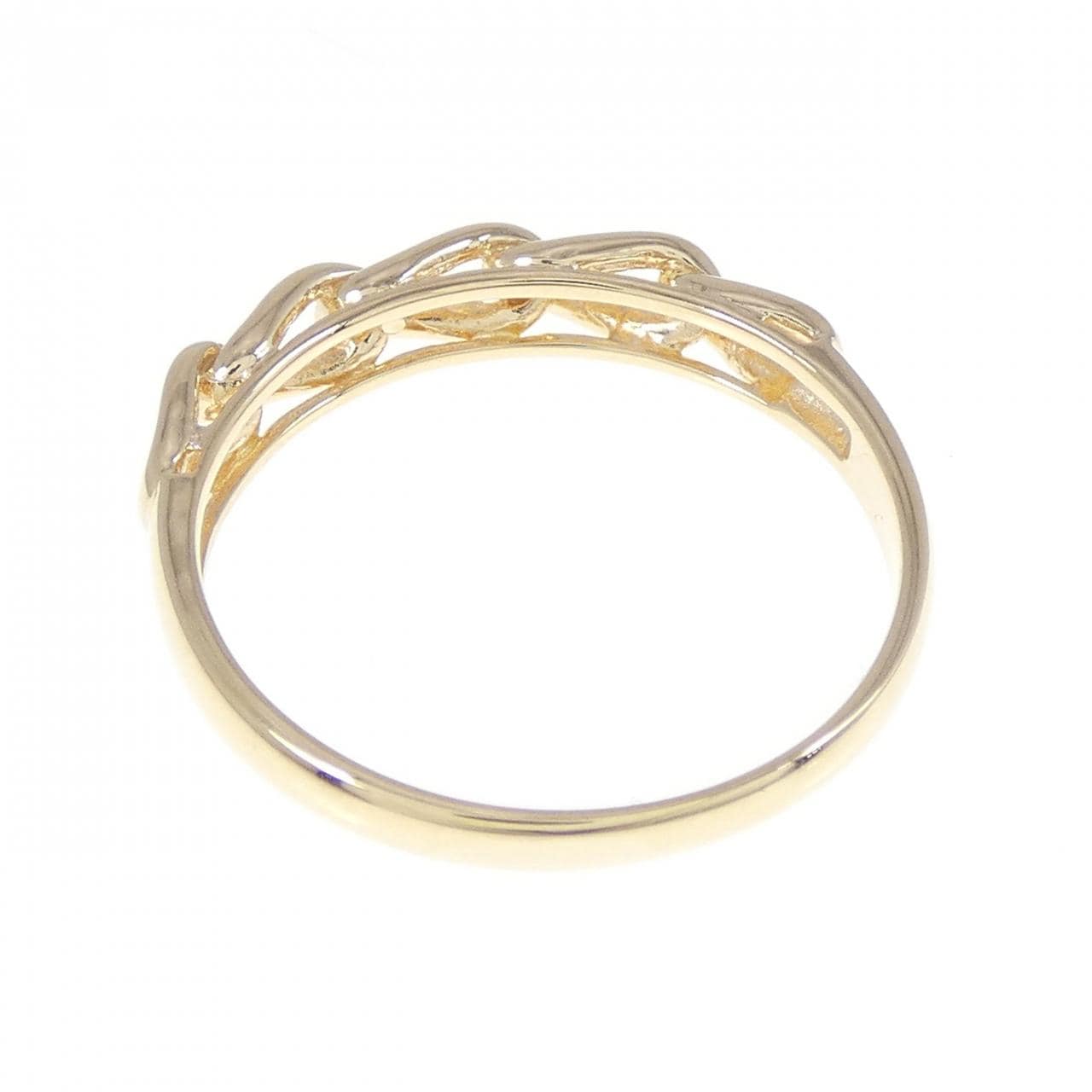 18KTYG ring