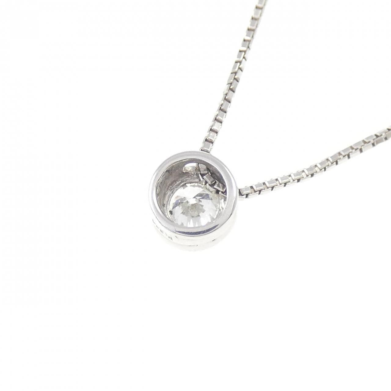 PT Solitaire Diamond Necklace 0.268CT