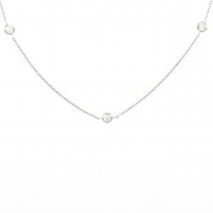 PT900/PT850 ダイヤモンド ネックレス 0.14CT