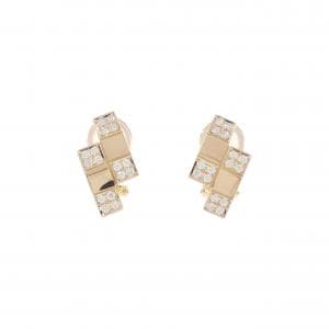 K18PG ダイヤモンド イヤリング 0.26CT