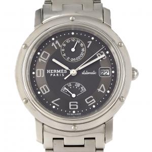 【ノーメンテナンス還元価格】エルメス クリッパ-GMTパワーリザーブ CL2.810 SS 自動巻