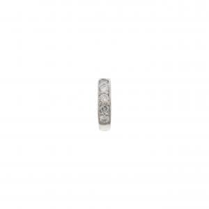 K14WG ダイヤモンド ピアス 0.10CT 片耳