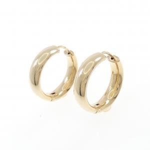 [BRAND NEW] K18YG hoop earrings