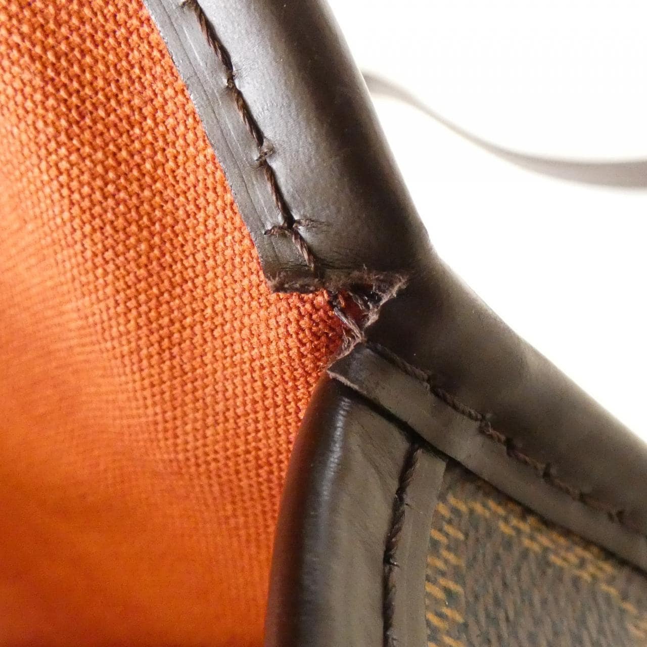 ルイヴィトン ダミエ ソローニュ N48079 ショルダーバッグ