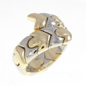 ブルガリ 750YG/750WG リング