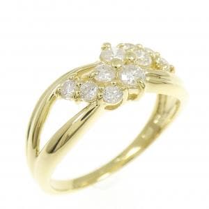 K18YG ダイヤモンド リング 0.50CT