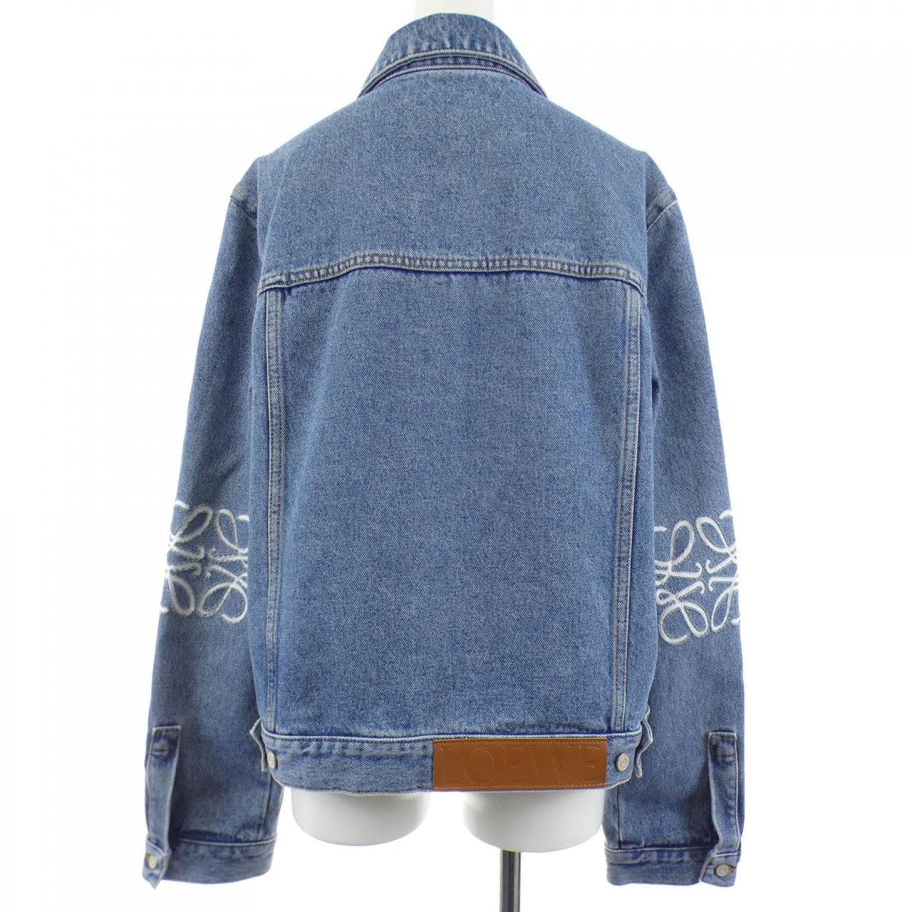 ロエベ LOEWE アナグラムジャケット ANAGRAM S359Y50X23 デニムジャケット