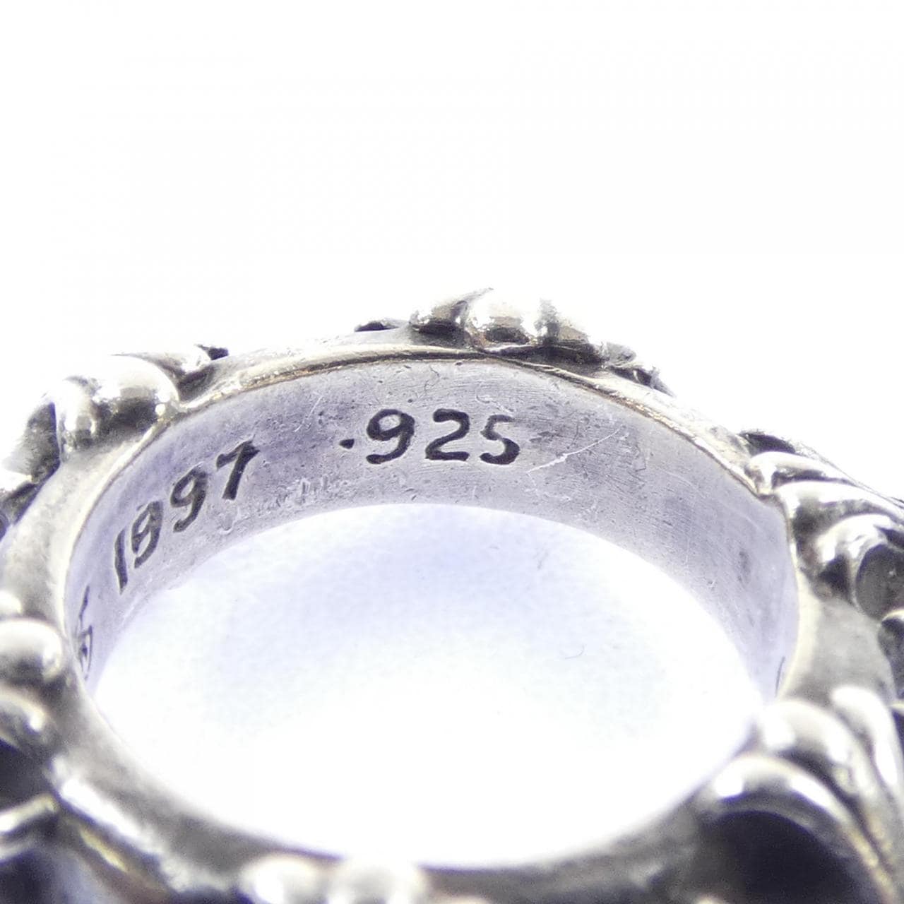 クロムハーツ CHROME HEARTS CROSS BAND 2356 304 4000 RING