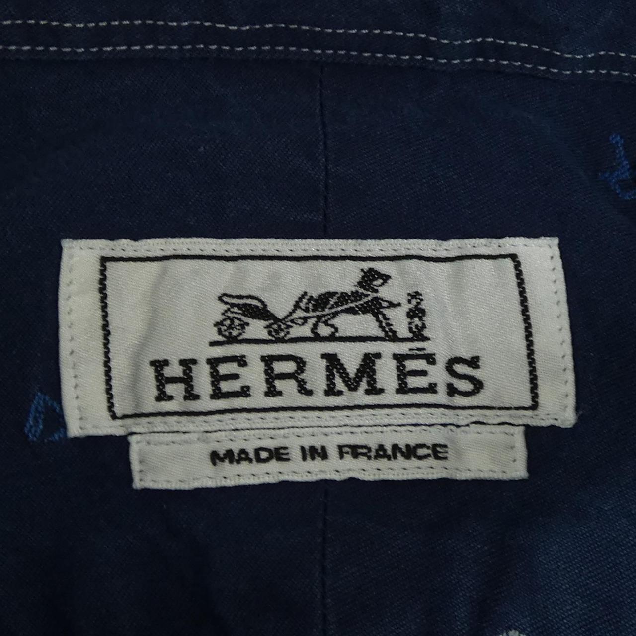 エルメス HERMES カリグラフィ エケストル 656001HE シャツ