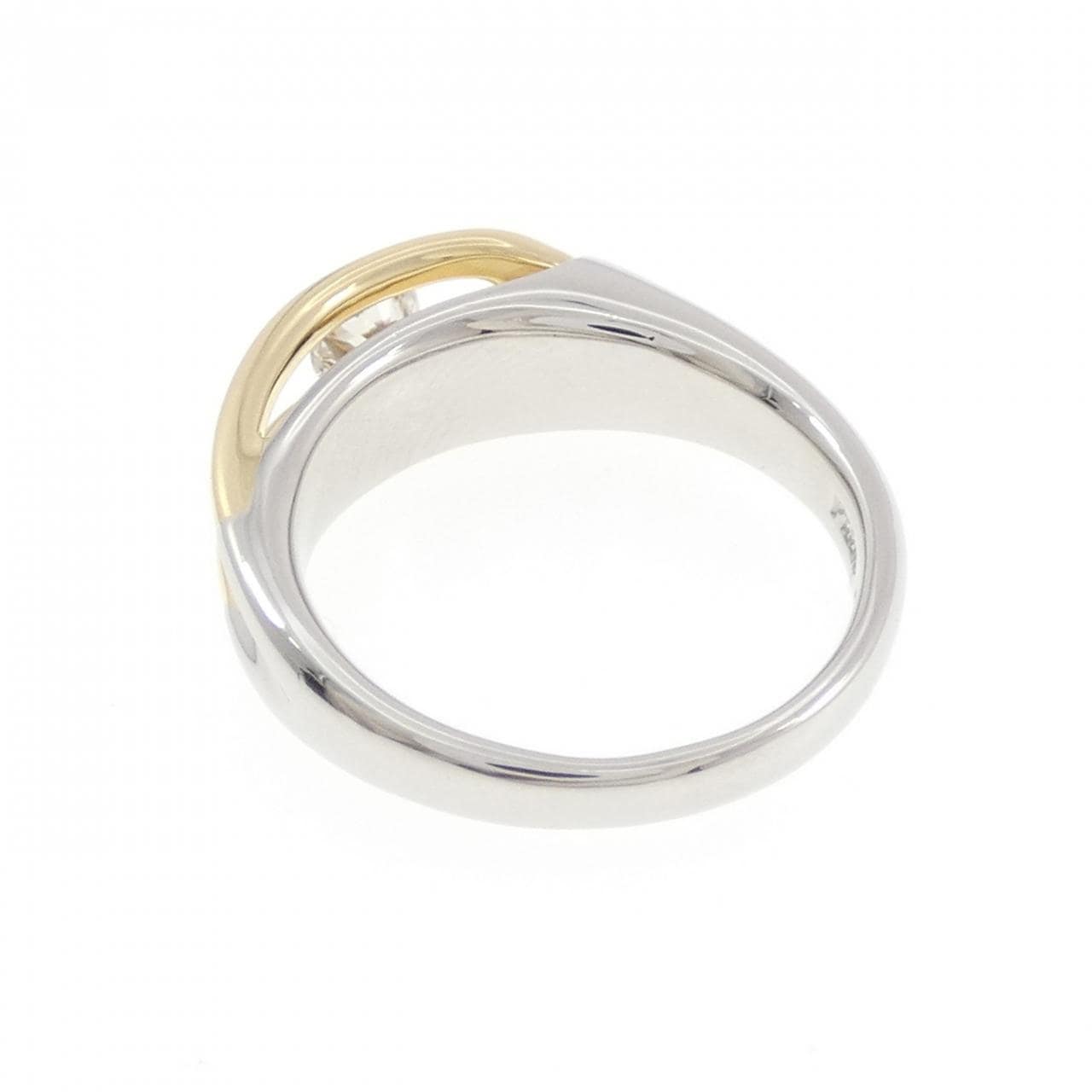 PT900/K18YG ダイヤモンド リング 0.322CT