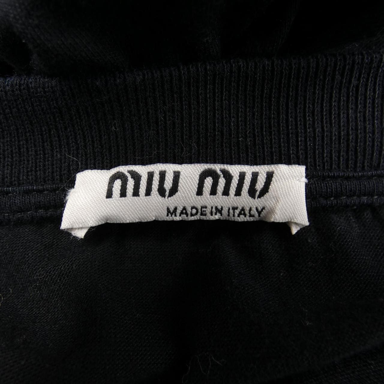 ミュウミュウ MIU MIU MJN084 1TEI Tシャツ