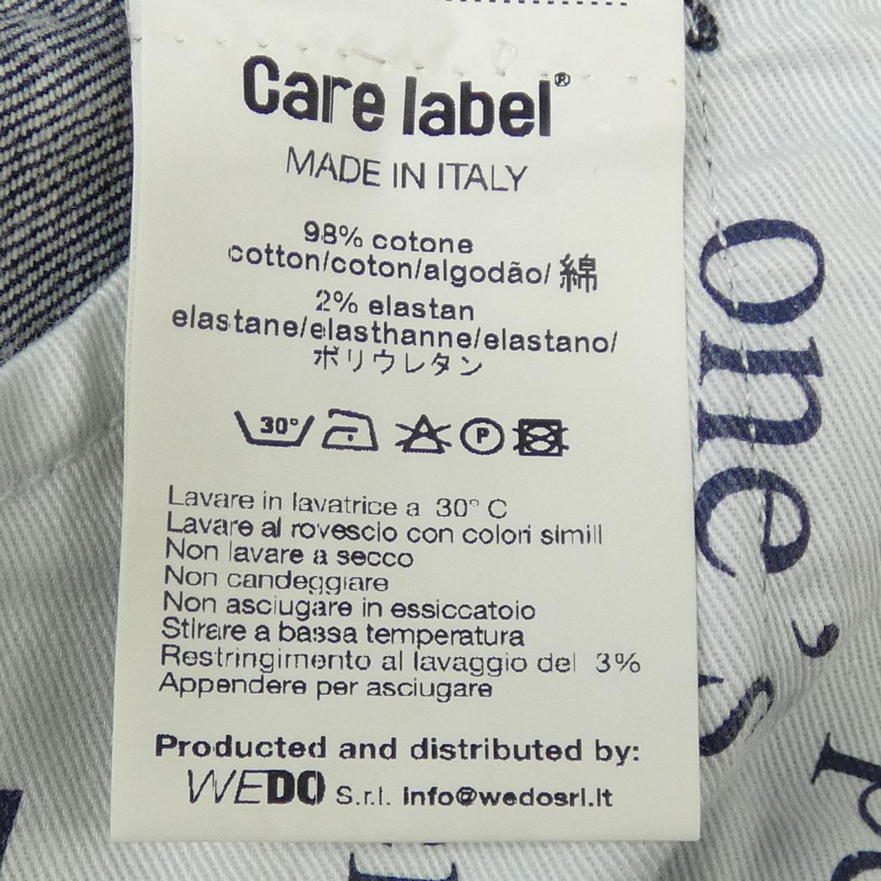 ケアレーベル CARELABEL ジーンズ