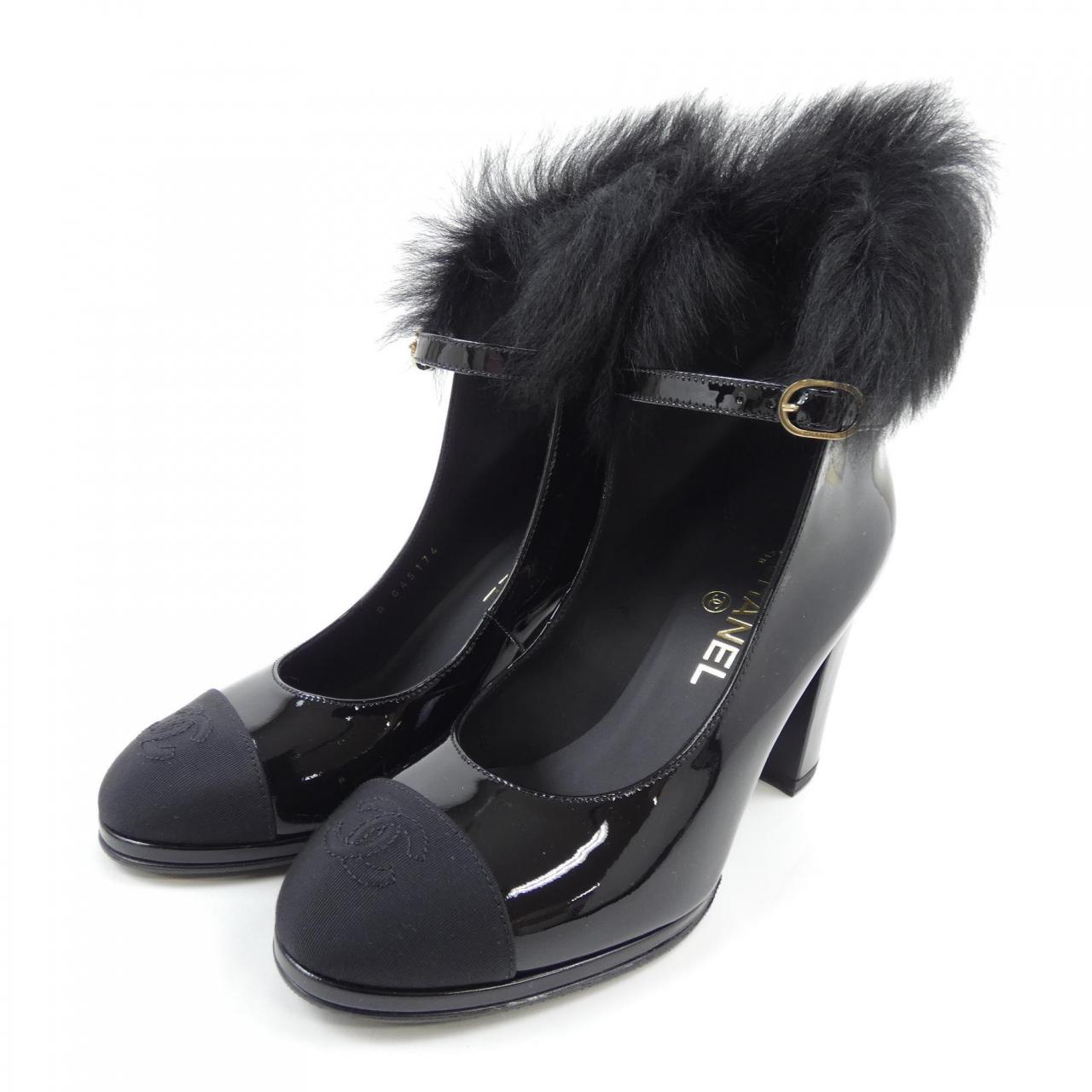 シャネル CHANEL メリージェーン G45174B14082 パンプス