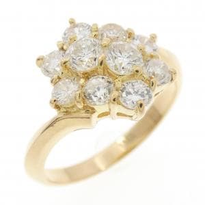 K18YG ダイヤモンド リング 1.00CT