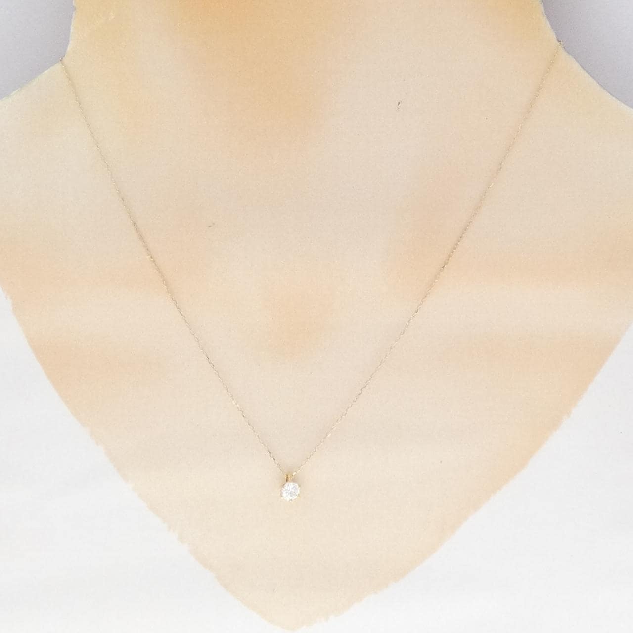 K18YG ダイヤモンド ネックレス 0.268CT D VVS1 VG
