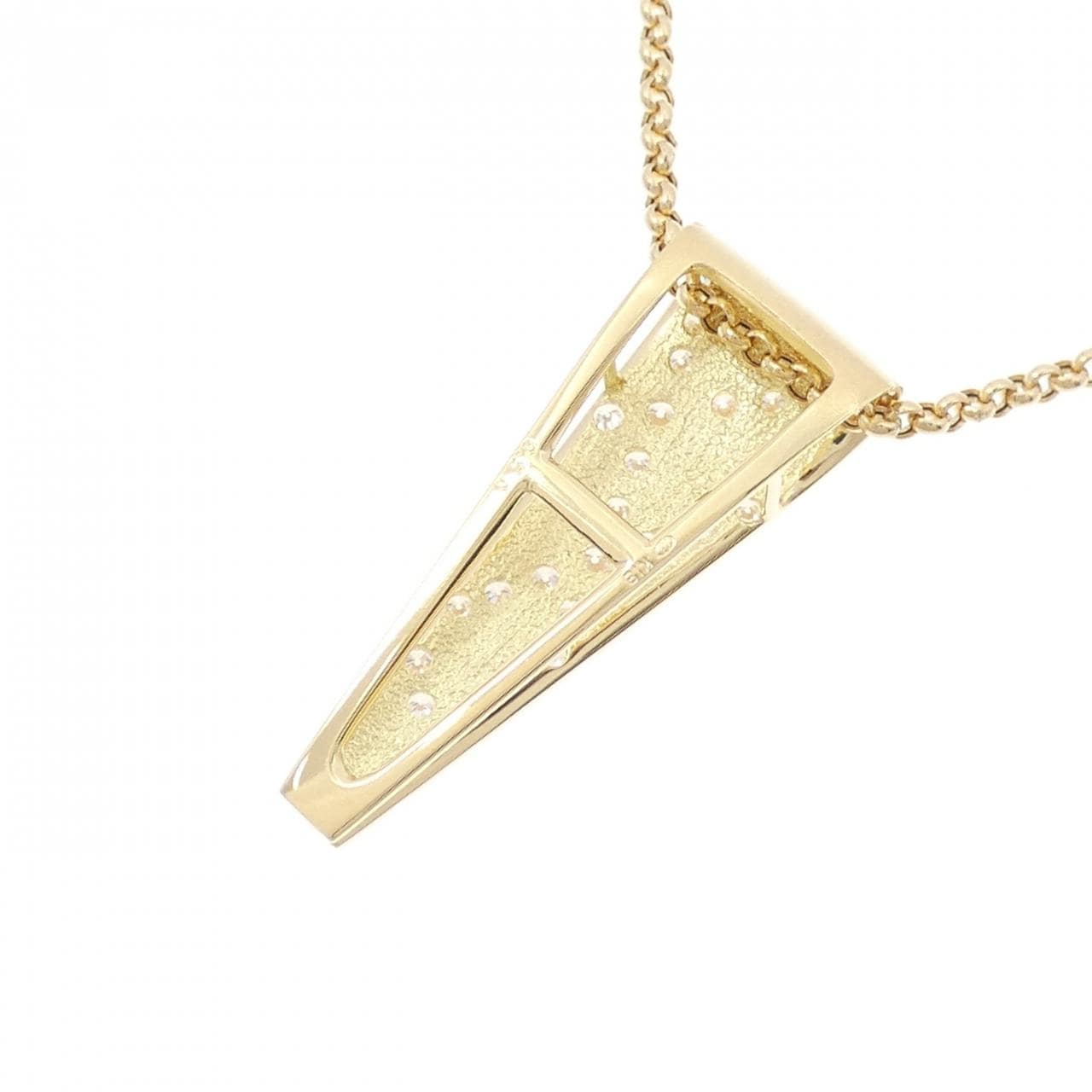 K18YG ダイヤモンド ネックレス 0.50CT