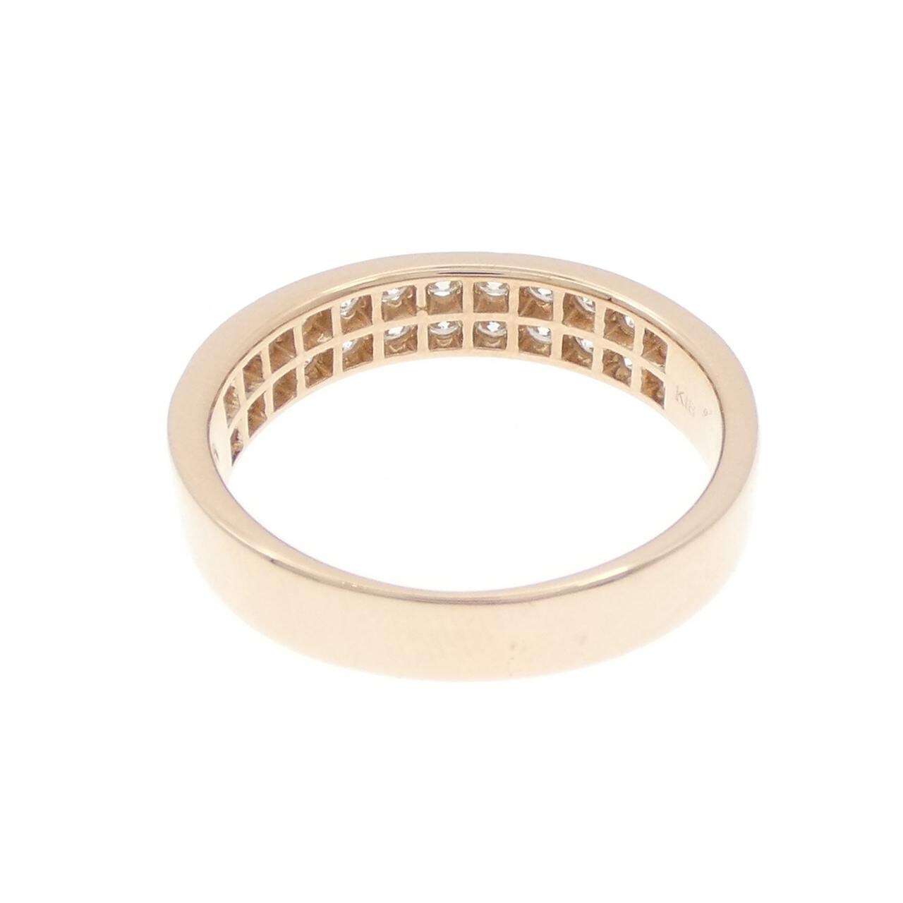 K18PG ダイヤモンド リング 0.70CT