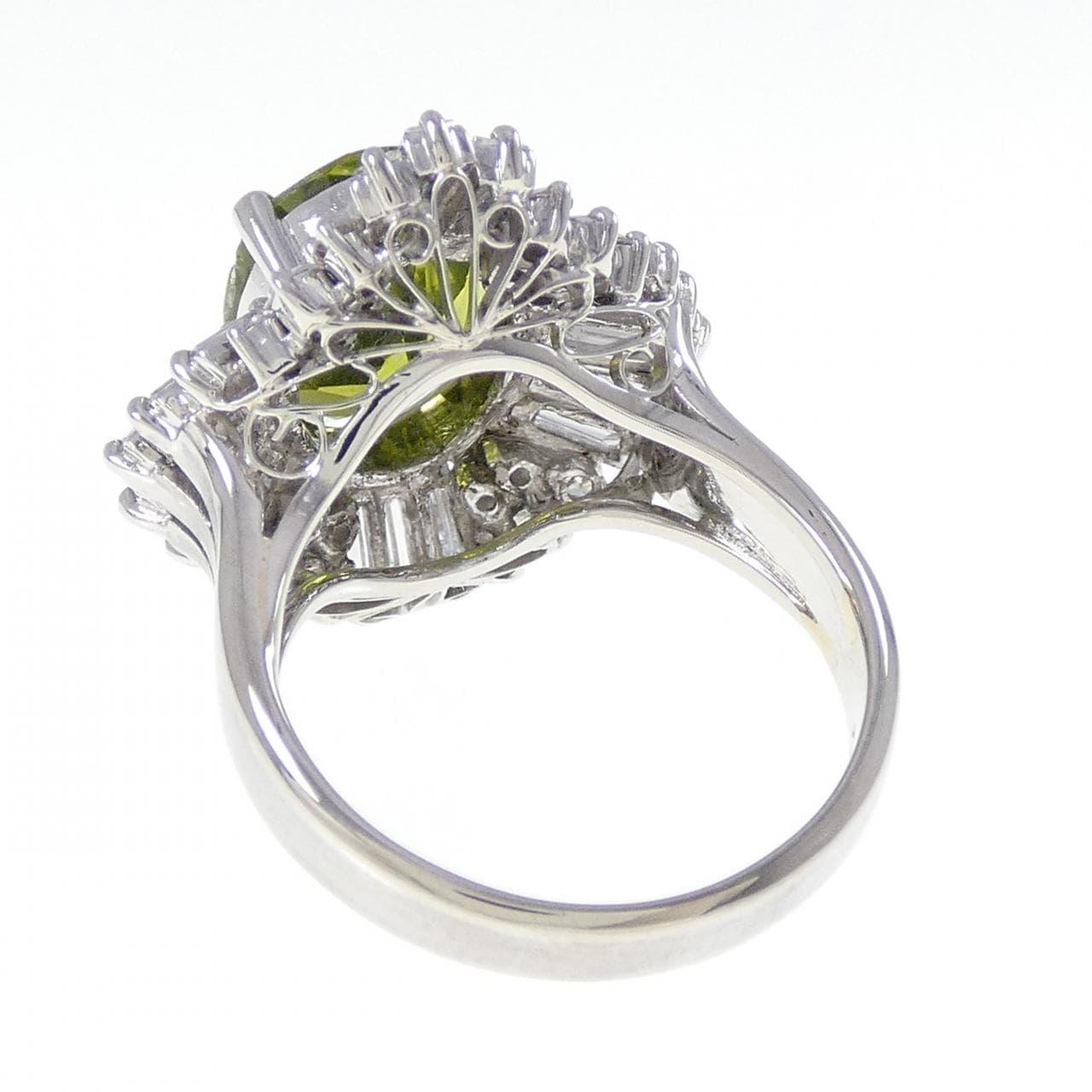 PT900 ペリドット リング