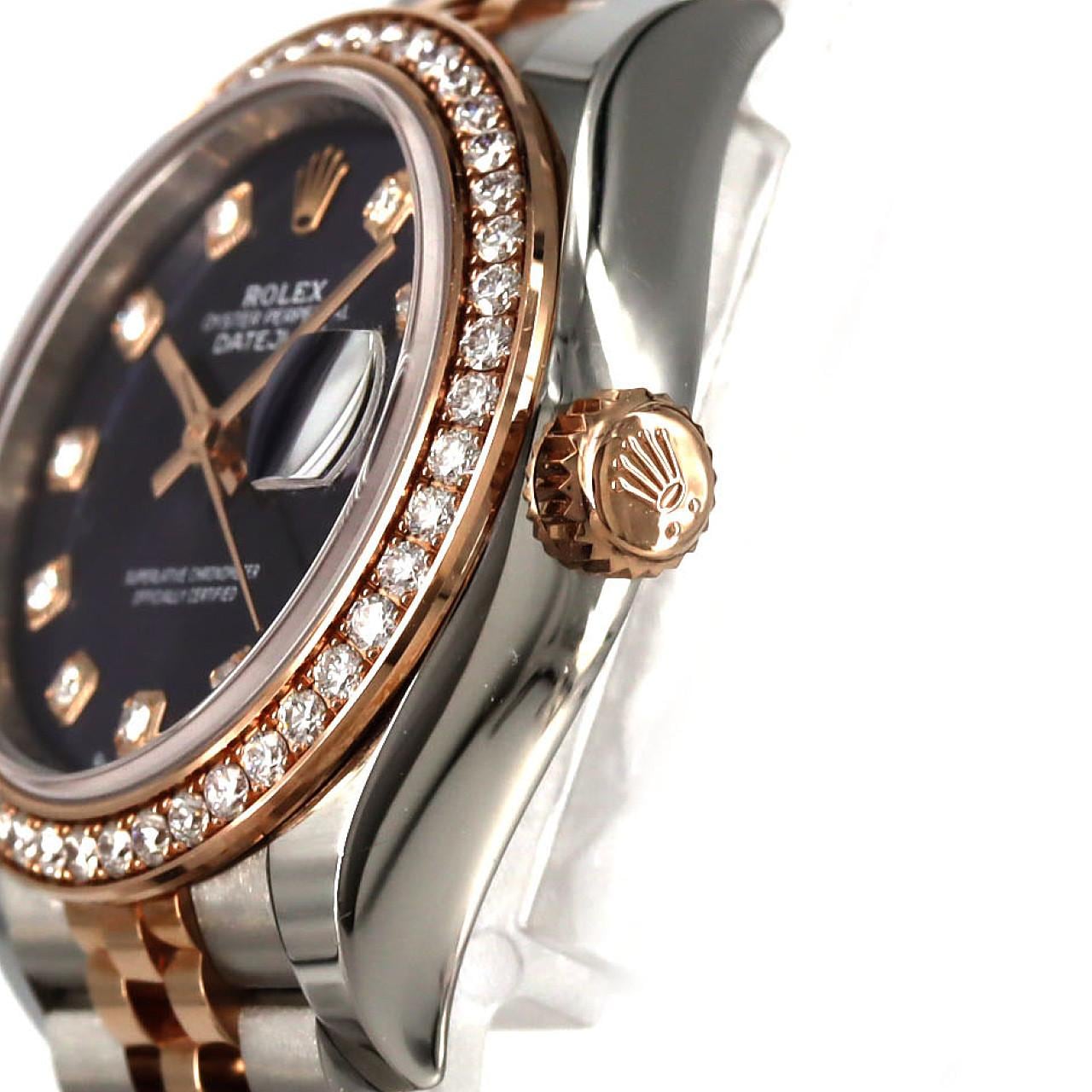 ロレックス デイトジャスト 279381RBR SSxPG 自動巻 ランダム番