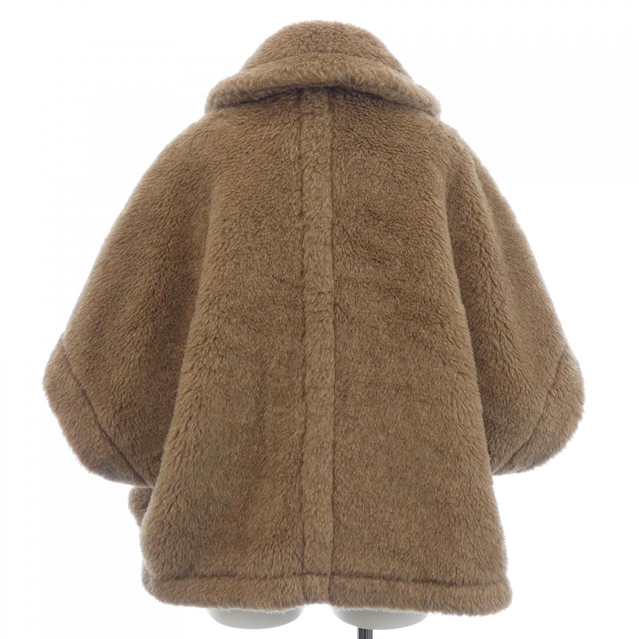 マックスマーラ Max Mara ニューテルツォ NEWTERZO4 473610 テディベア ケープ