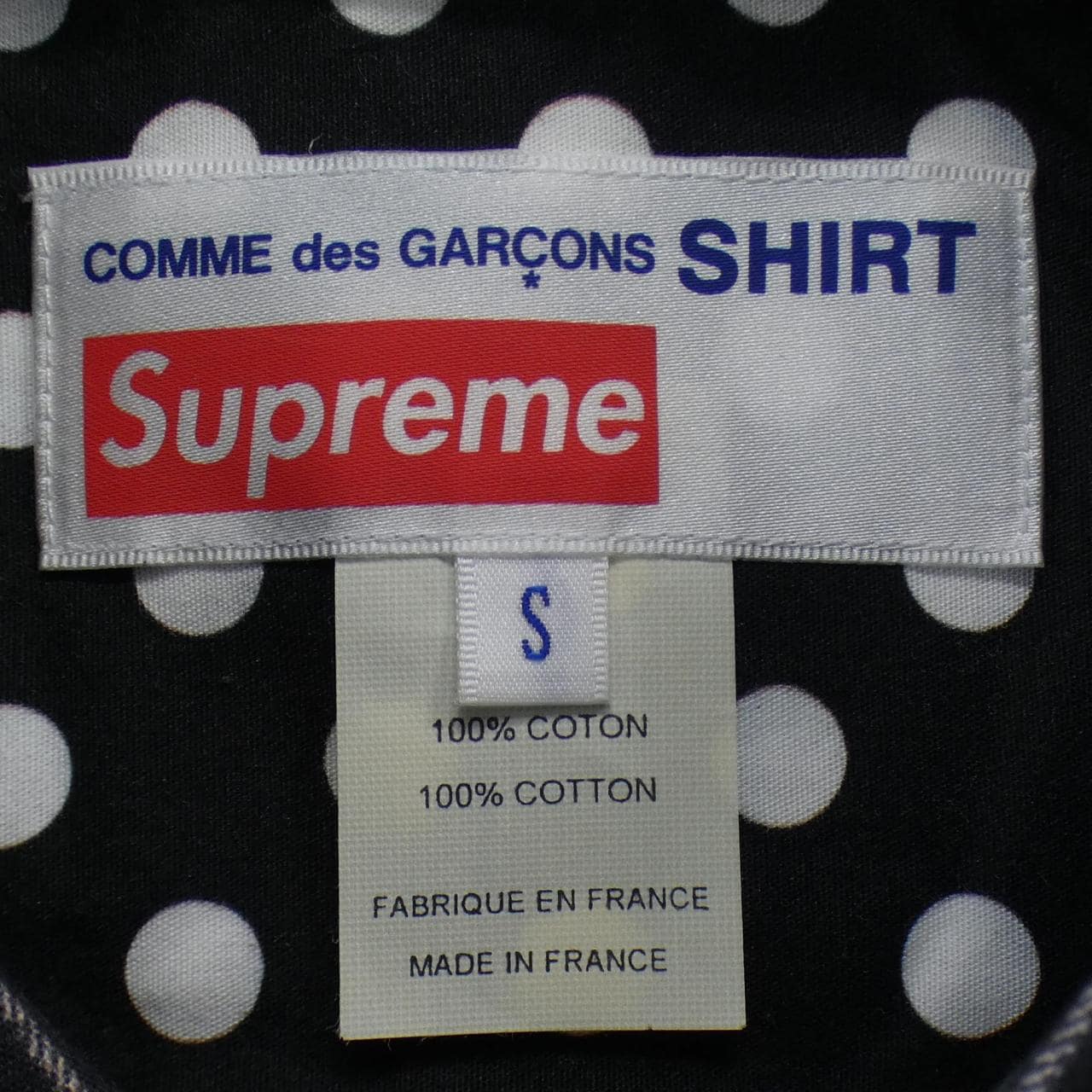 コムデギャルソンシャツ COMME des GARCONS SHIRT SUPREME S4SS16 シャツ