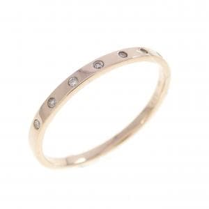 K18PG ダイヤモンド リング 0.03CT