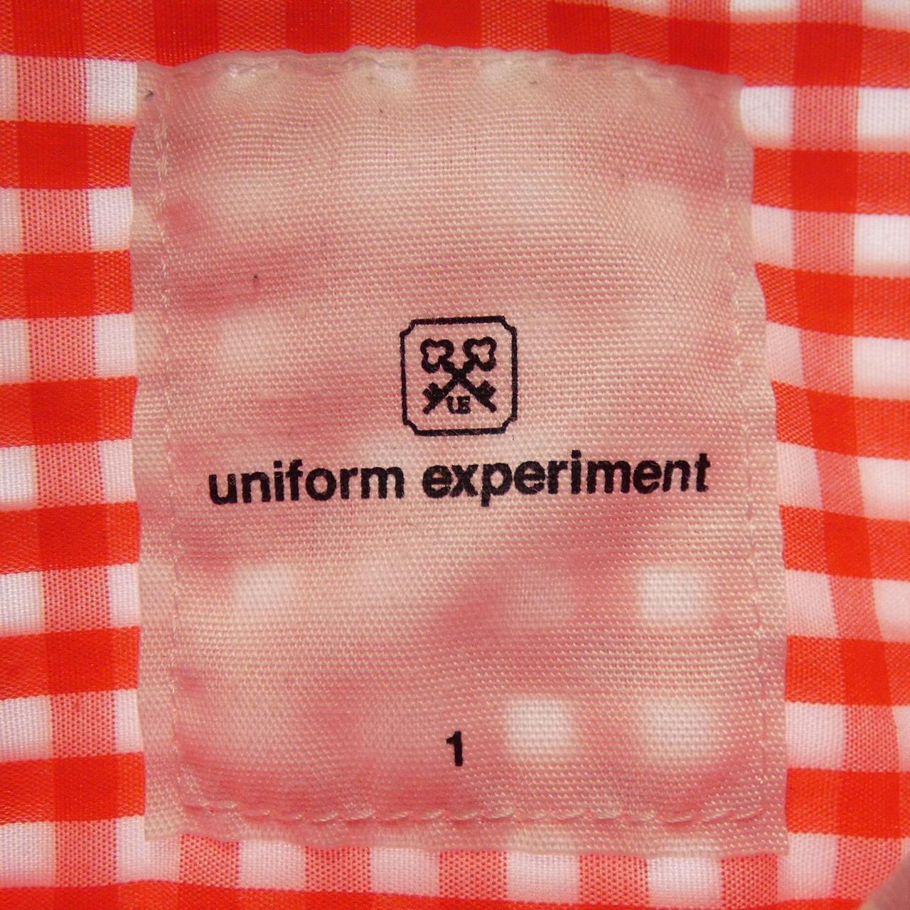 Uniform experiment UNIFORM EXPERIMENT shirt