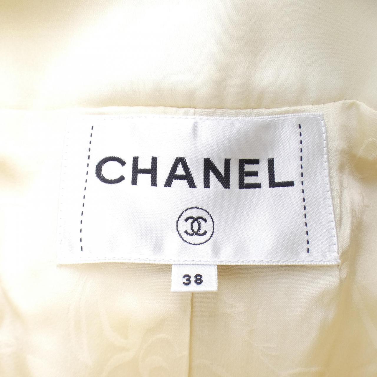 シャネル CHANEL ノーカラージャケット