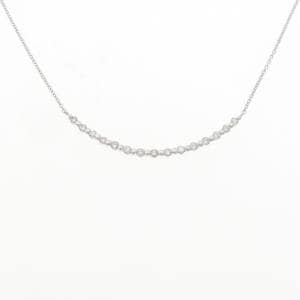 K18WG ダイヤモンド ネックレス 0.30CT