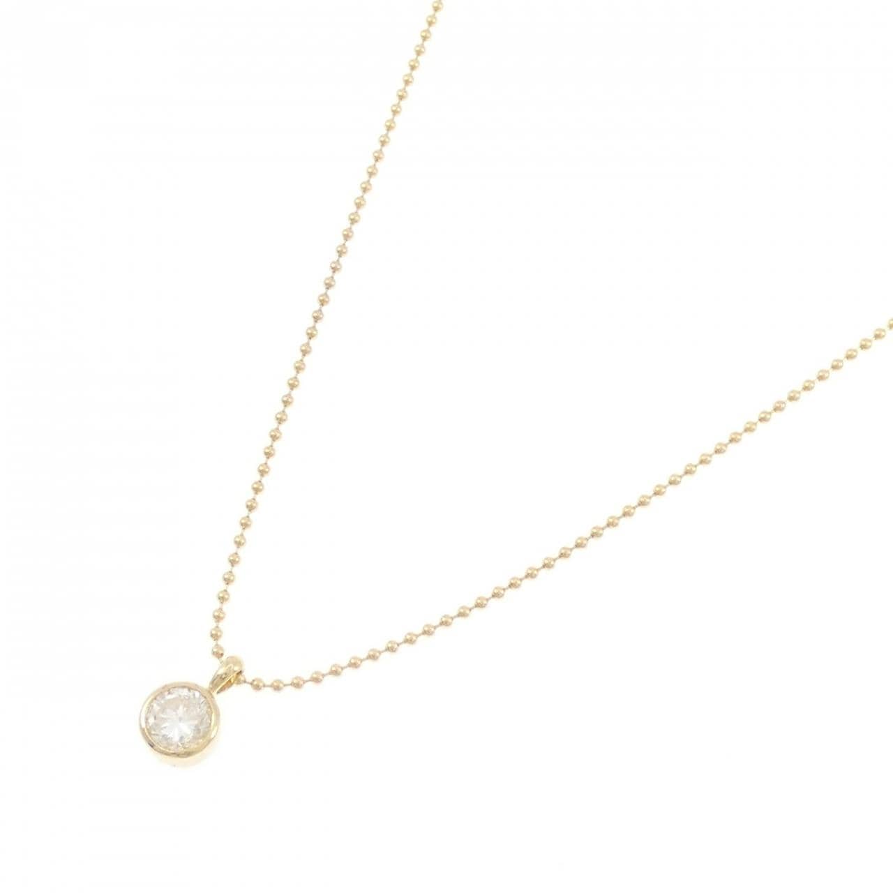 K18YG ダイヤモンド ネックレス 0.34CT