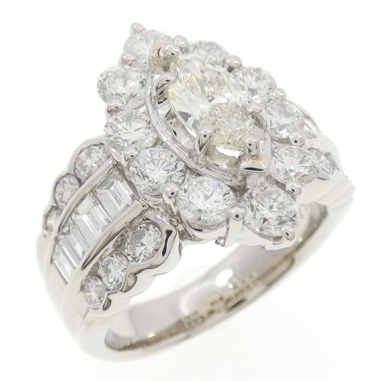 PT900 ダイヤモンド リング 0.545CT