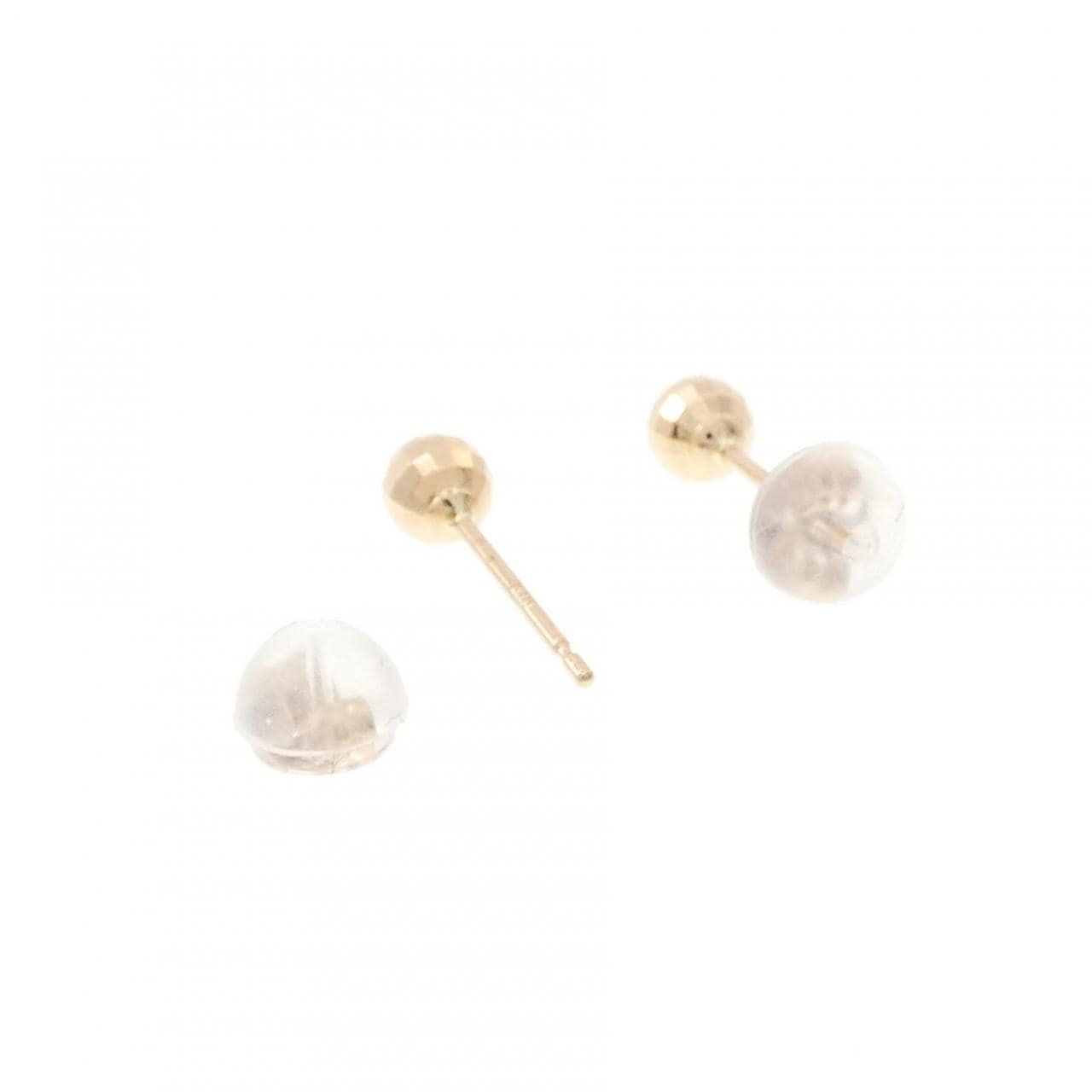 K18PG ダイヤモンド ピアス 0.03CT