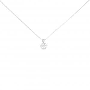 PT Solitaire Diamond Necklace 0.402CT