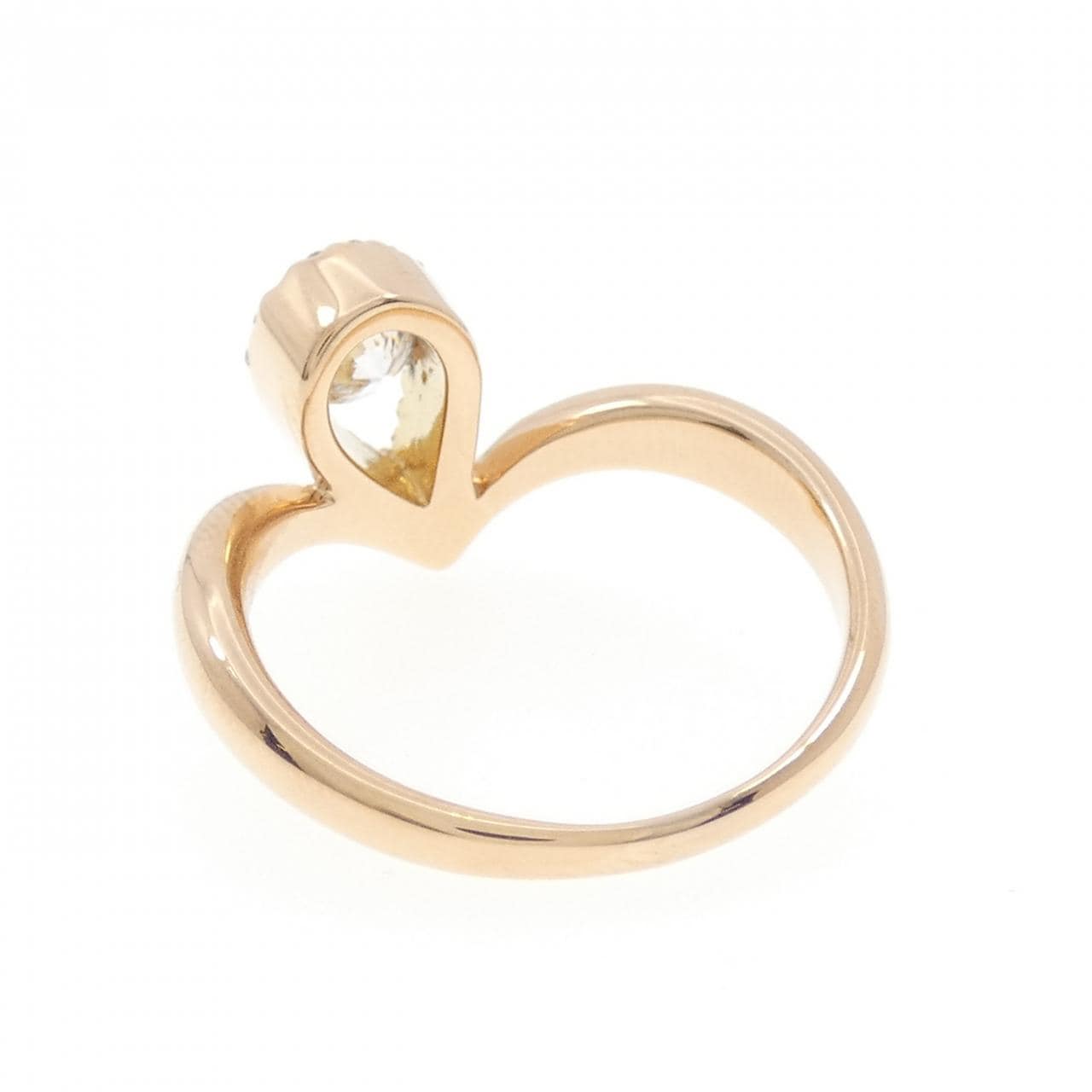 K18PG ダイヤモンド リング 0.308CT