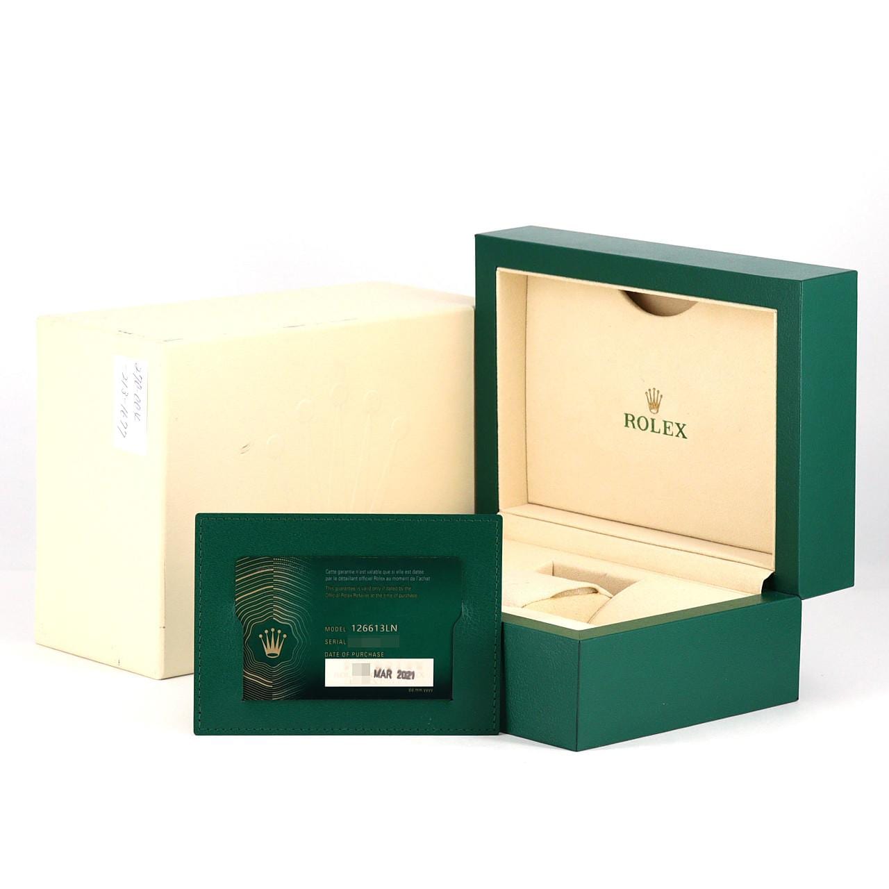 ロレックス サブマリーナーデイト 126613LN SSxYG 自動巻 ランダム番