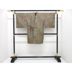 【未使用品】お洒落コート　能衣装　セミロング