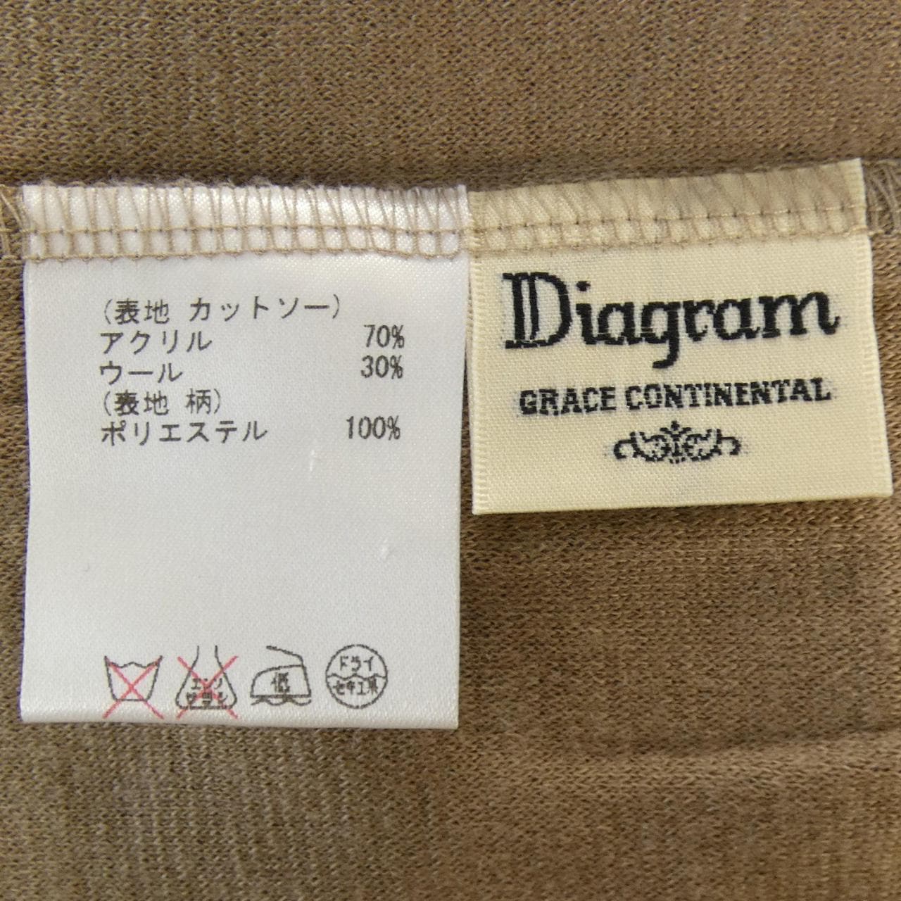 ダイアグラム Diagram ロングカーディガン