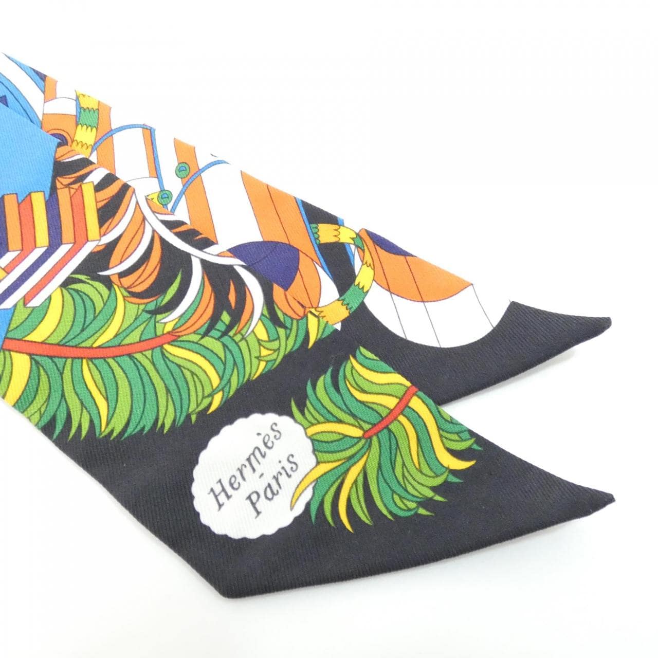 エルメス DE L'OMBRELLE AUX DUELS ツイリー 063464S スカーフ