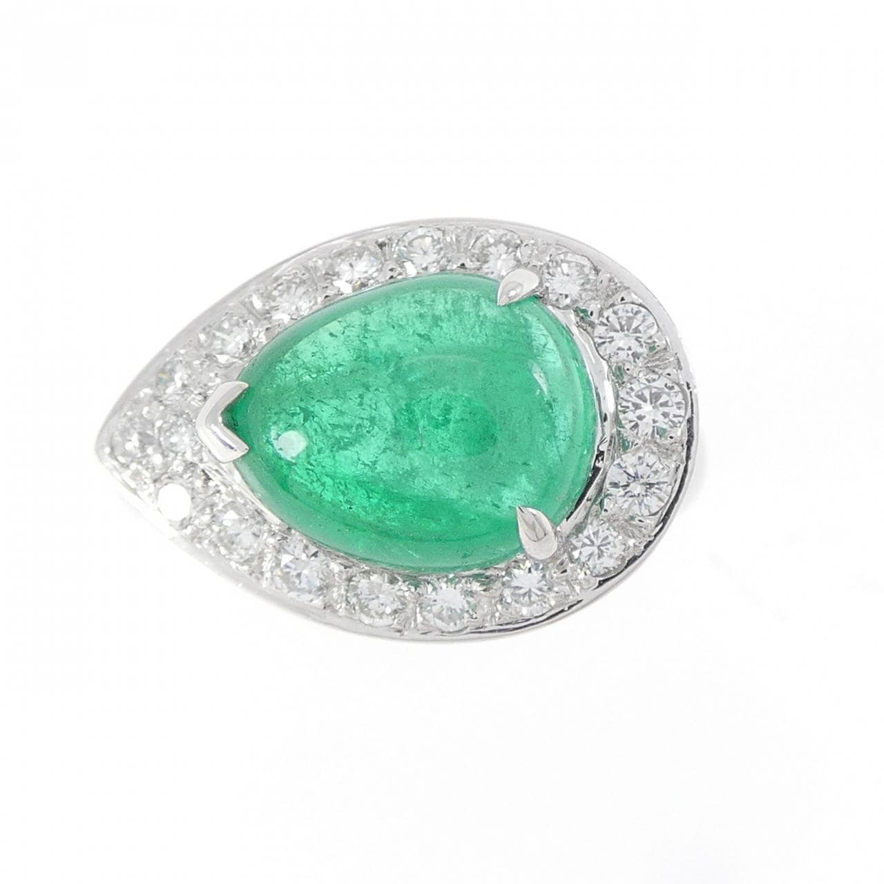 PT900 エメラルド リング 3.46CT