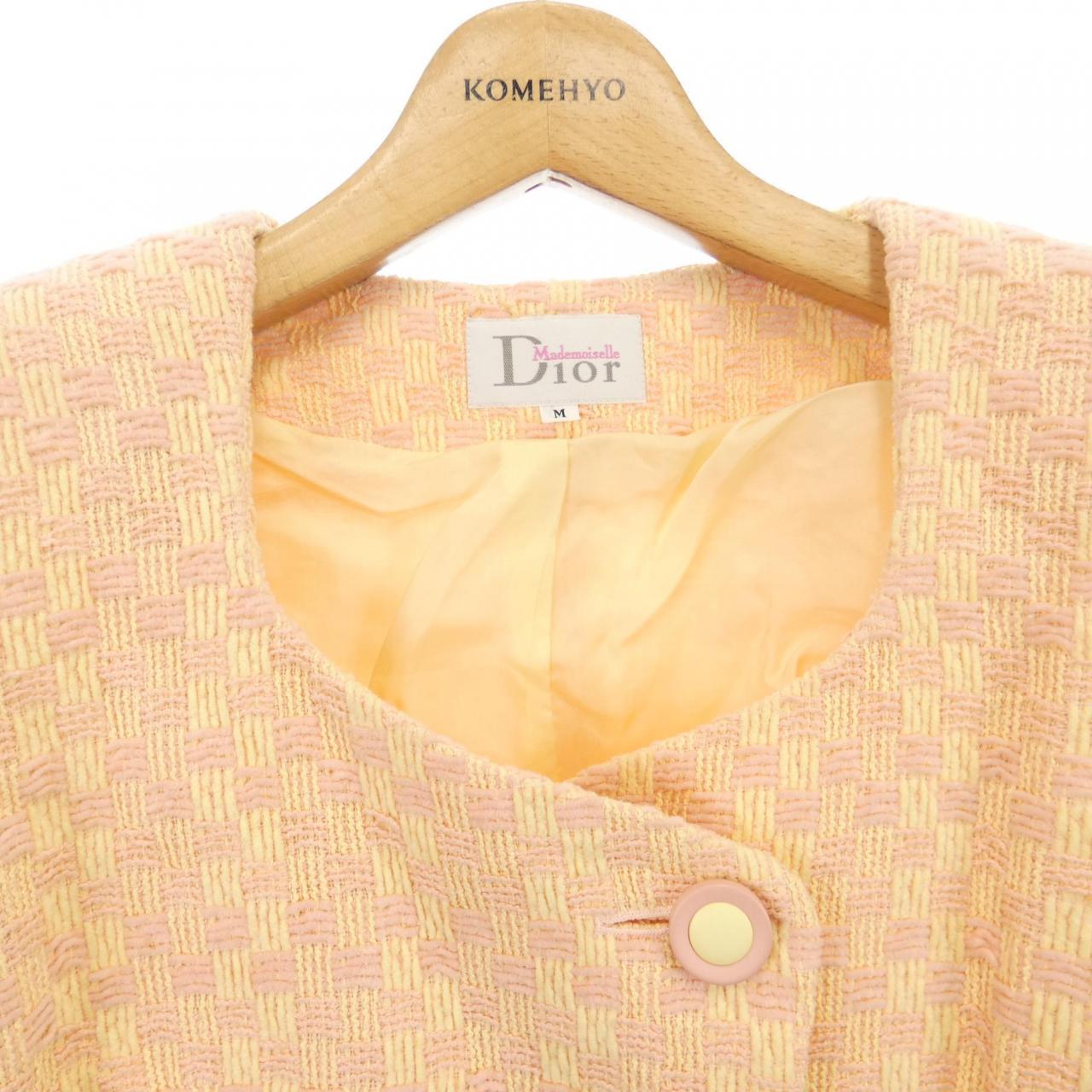 Christian Dior クリスチャンディオール ノーカラージャケット-